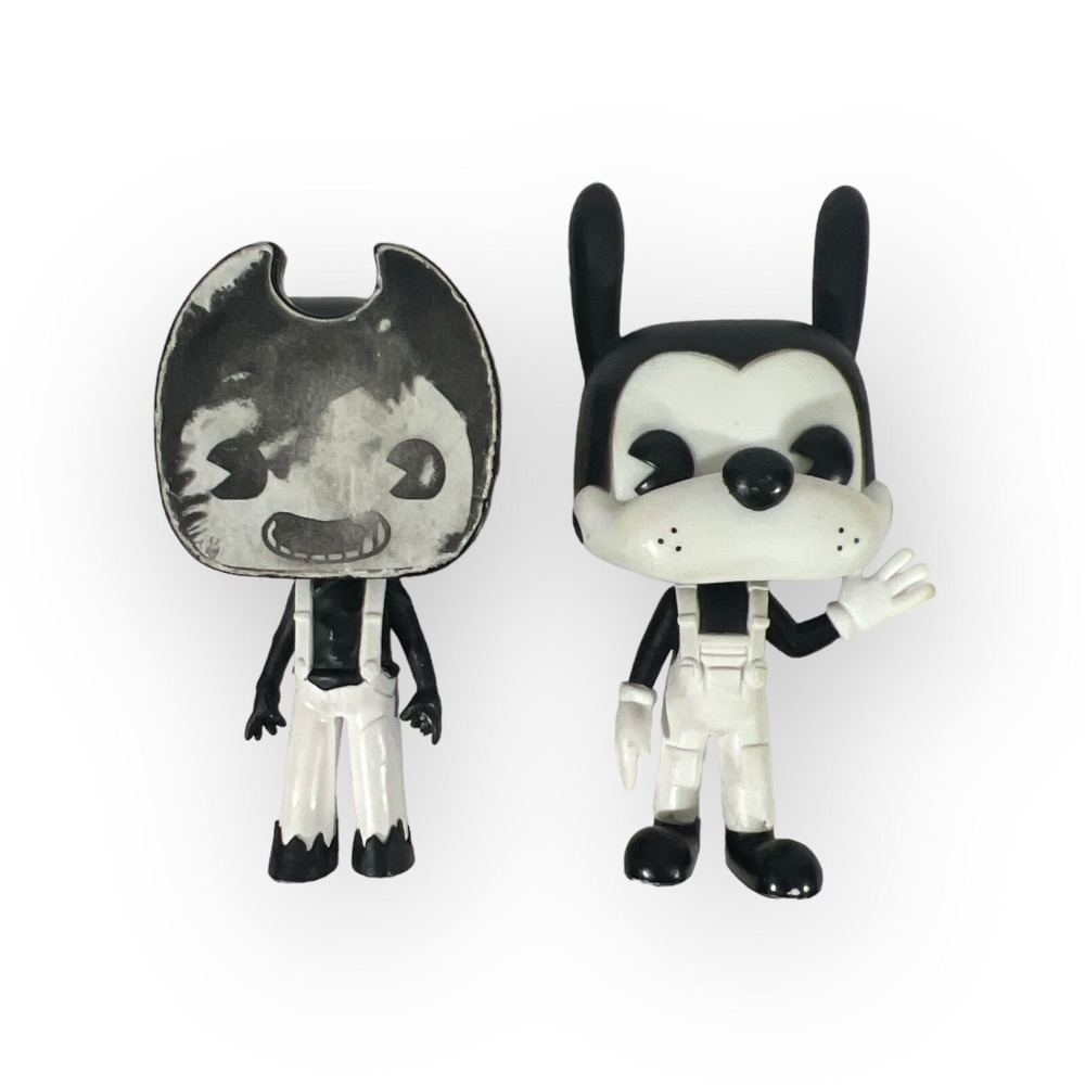 Funko Pop Bendy and the Ink Machine Boris the Wolf & Sammy LOOSE